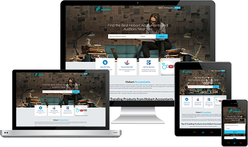 Hobart Accountants displayed beautifully on multiple devices